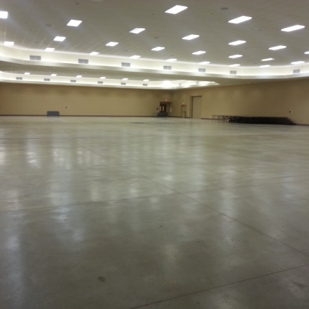 Empty Expo Hall